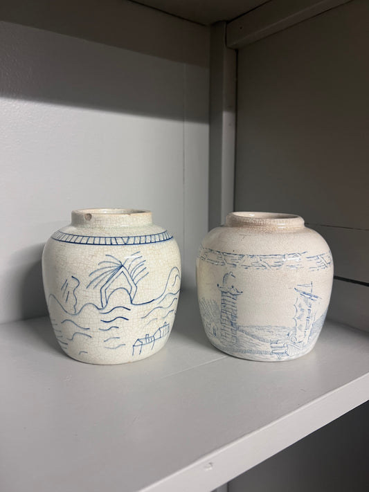 SET | OUDE | GEMBERPOTJES | BROCANTE