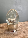 SNOW | GLOBE | SNEEUWBAL | SILVER | VOGEL | KLEIN