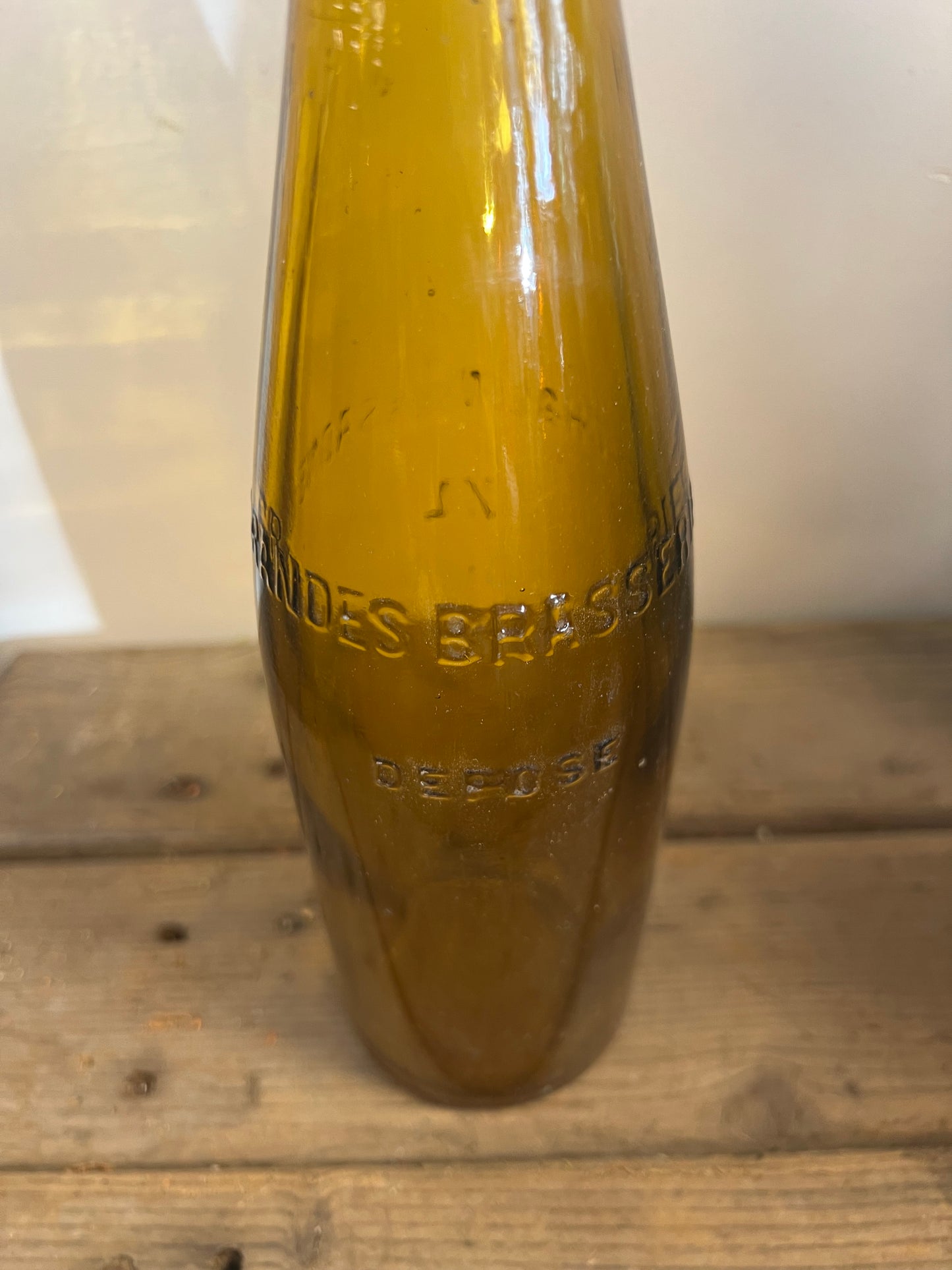 OUDE | FLESSEN | MET | PORSELEINEN | DOP | BROCANTE