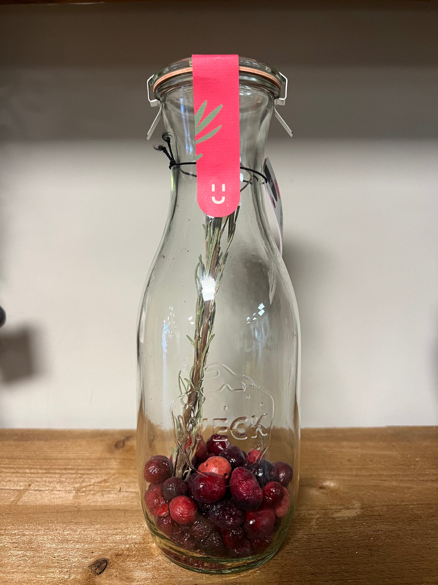 WATERTWIST | KARAF | CRANBERRY | KERS | ROZEMARIJN | BIO | DIY