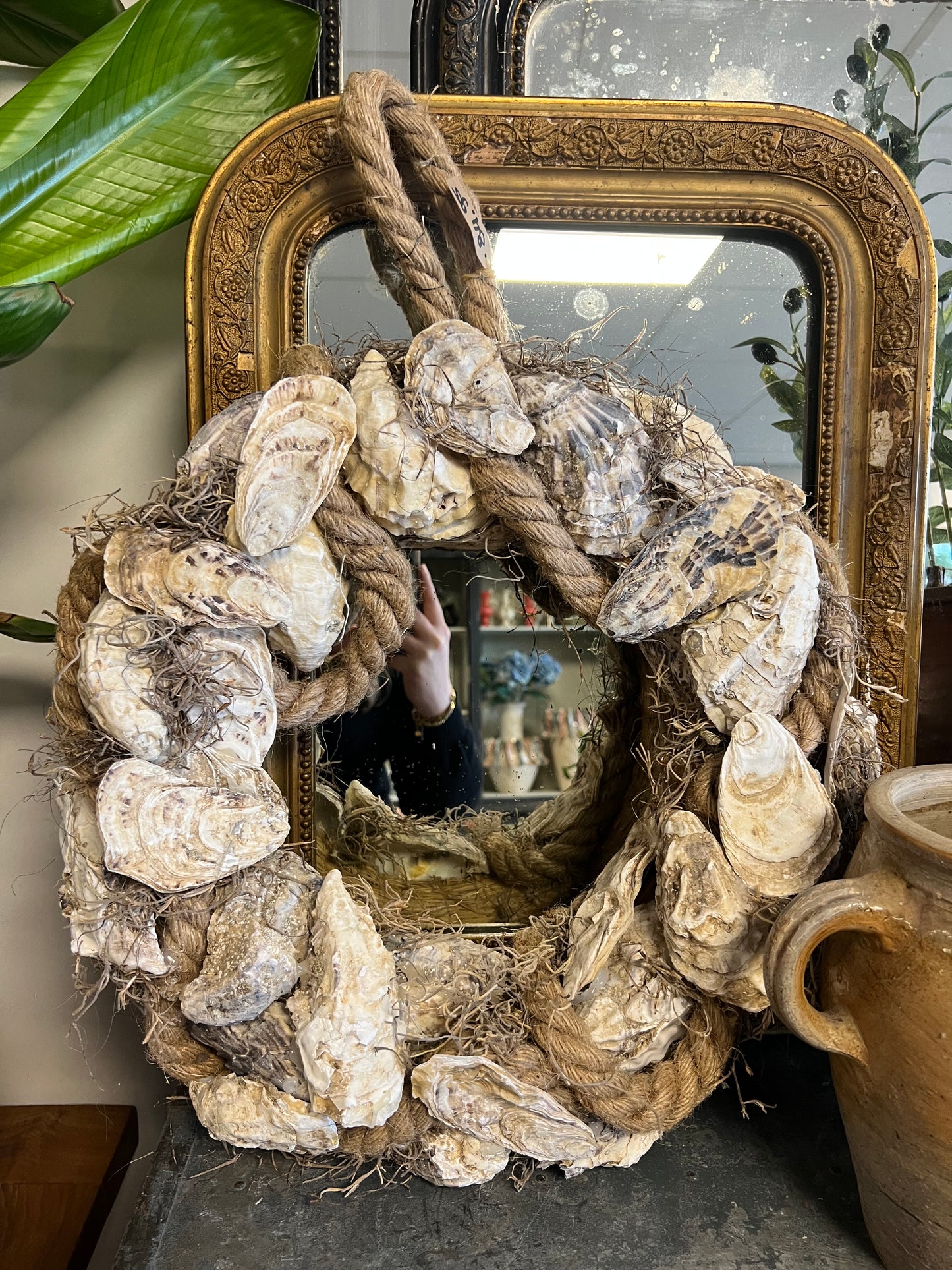 OESTERKRANS | MET | TOUW | 46 CM