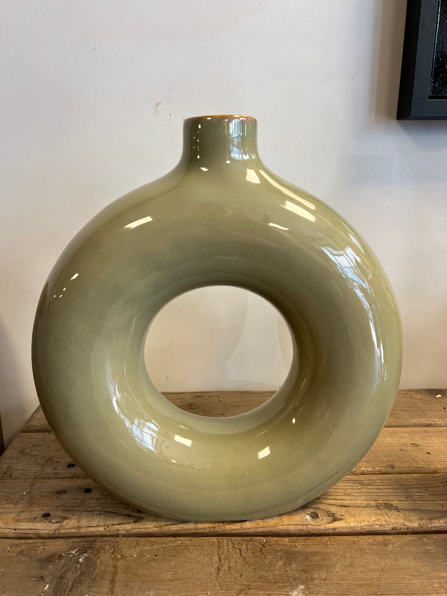 HANDGEMAAKTE | VAAS | MODERN | CIRKEL