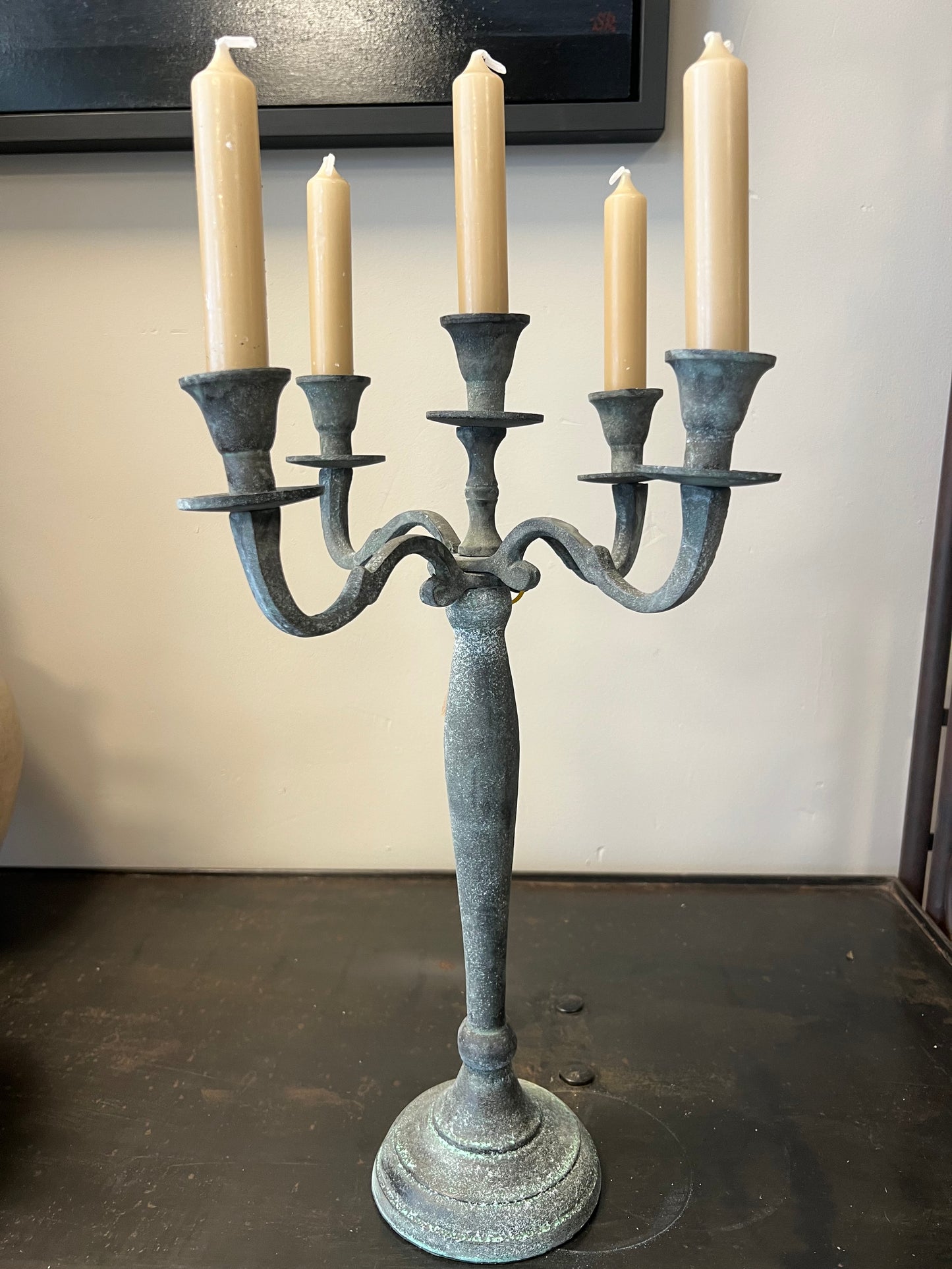 VIJFARMIGE | KANDELAAR | IJZER