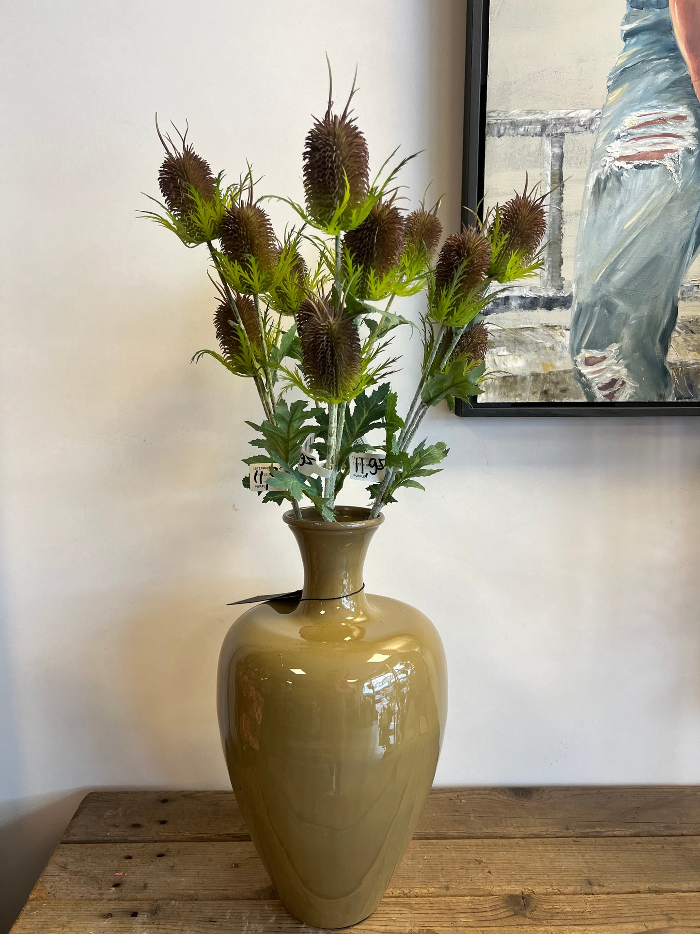 KUNST | DISTELS | PAARS | 69 CM