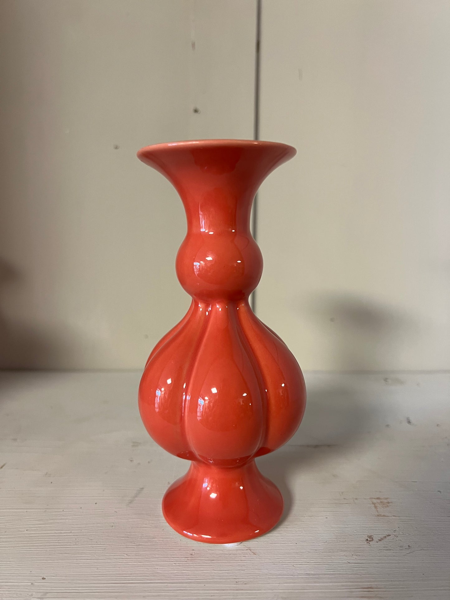 VAASJES | 3 | MATEN | DONKER | ORANJE | KERAMIEK