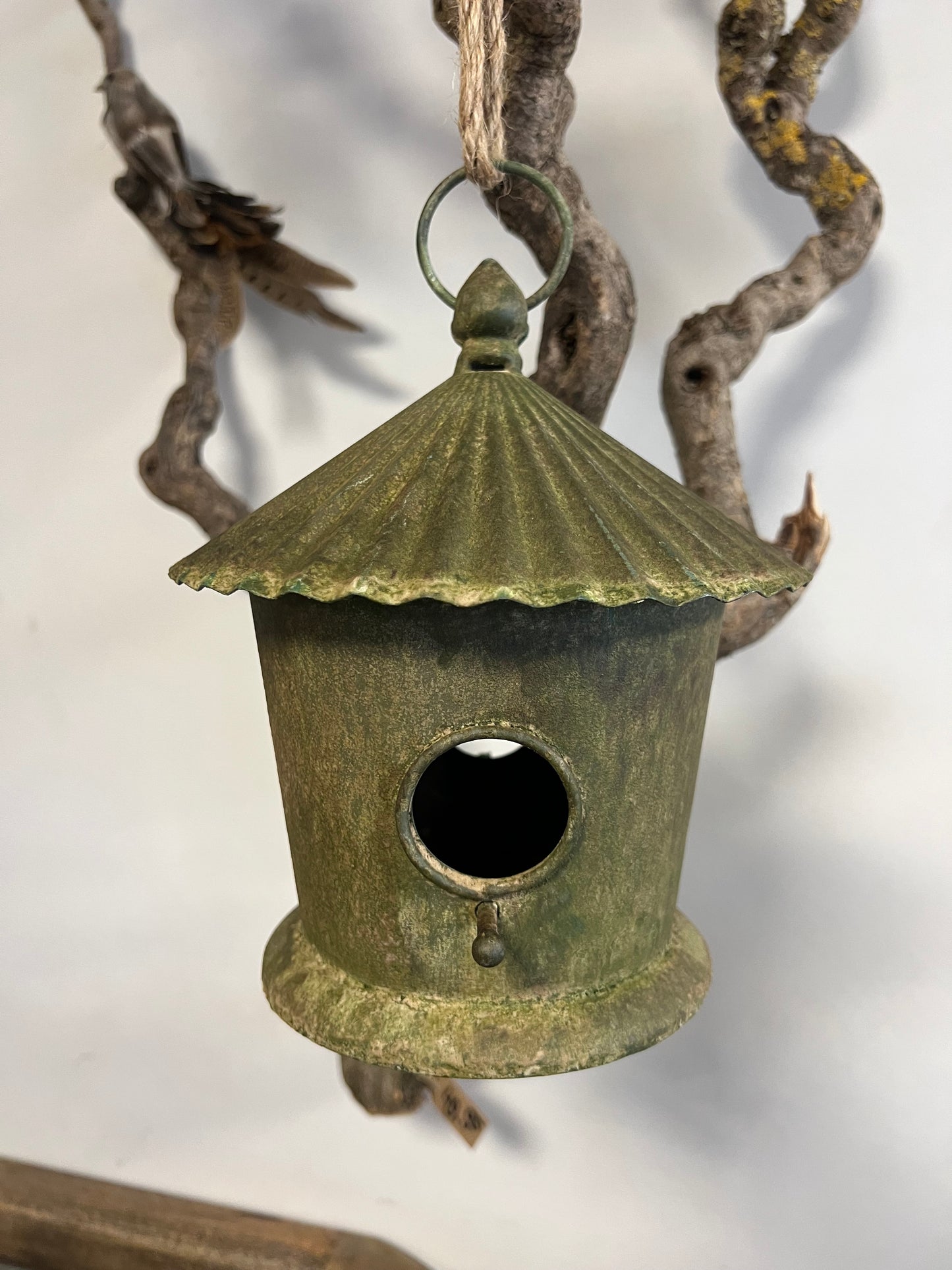 IJZEREN | VOGELHUIS | ROND | GROEN