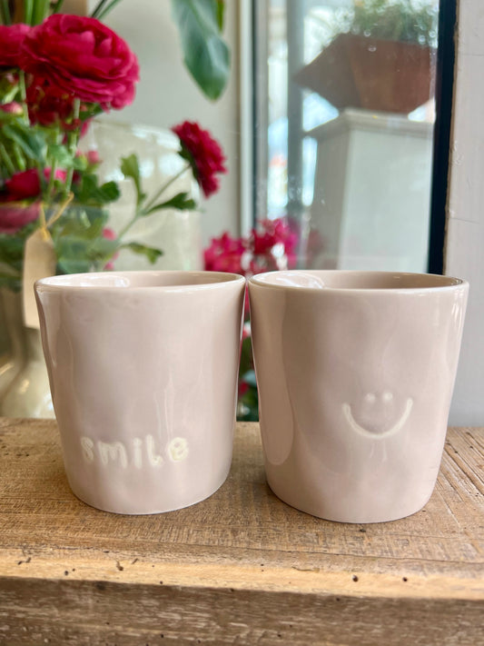 SET | VAN | 2 | KOPJES | 200 ML | SMILEY | GUSTA