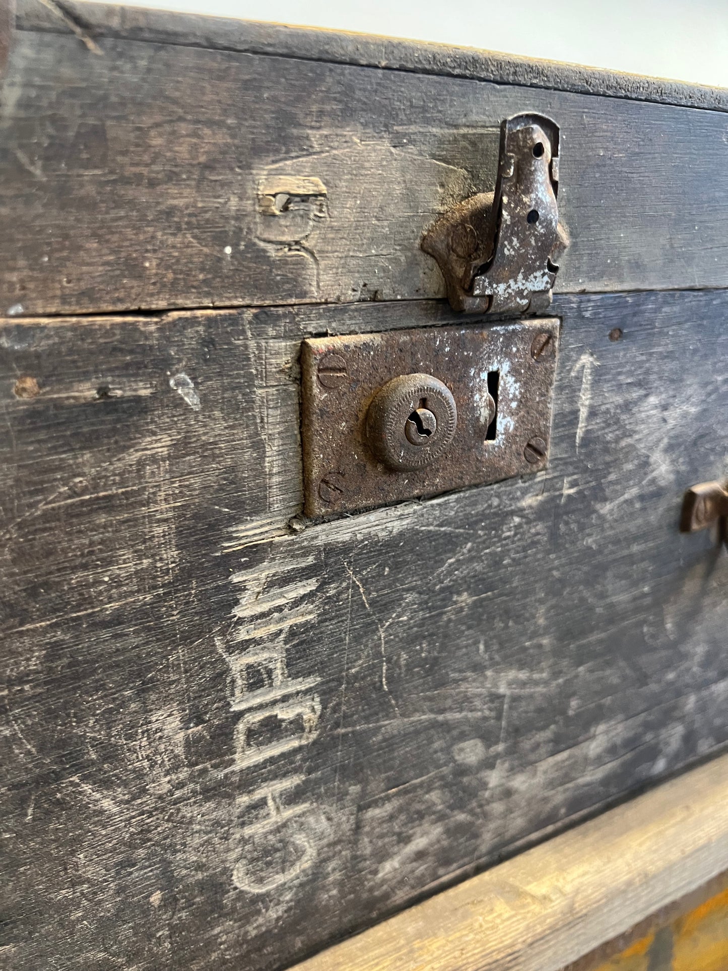 OUDE | HOUTEN | KIST | BROCANTE