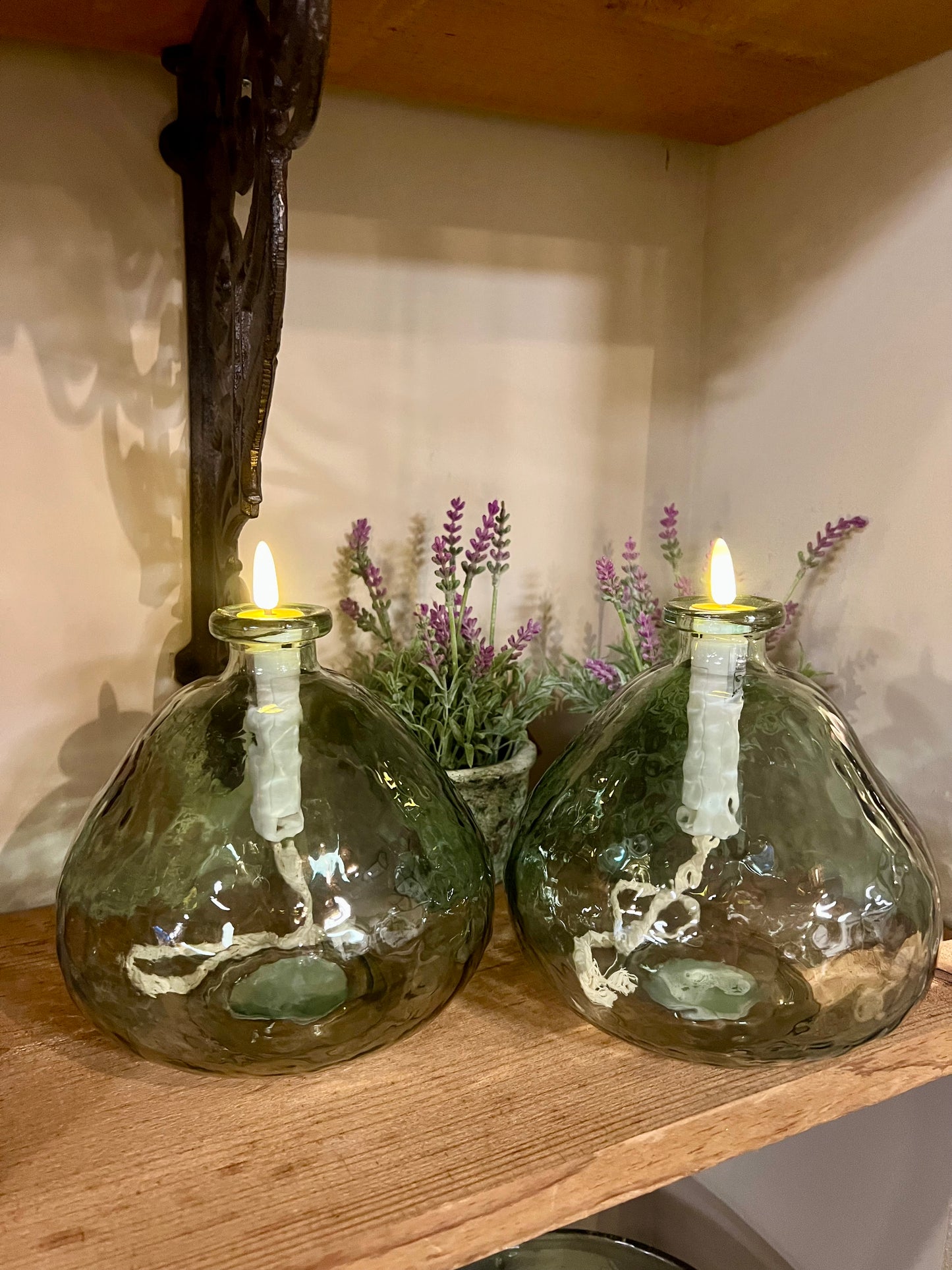 LED | OLIELAMP | GLAS | GROEN