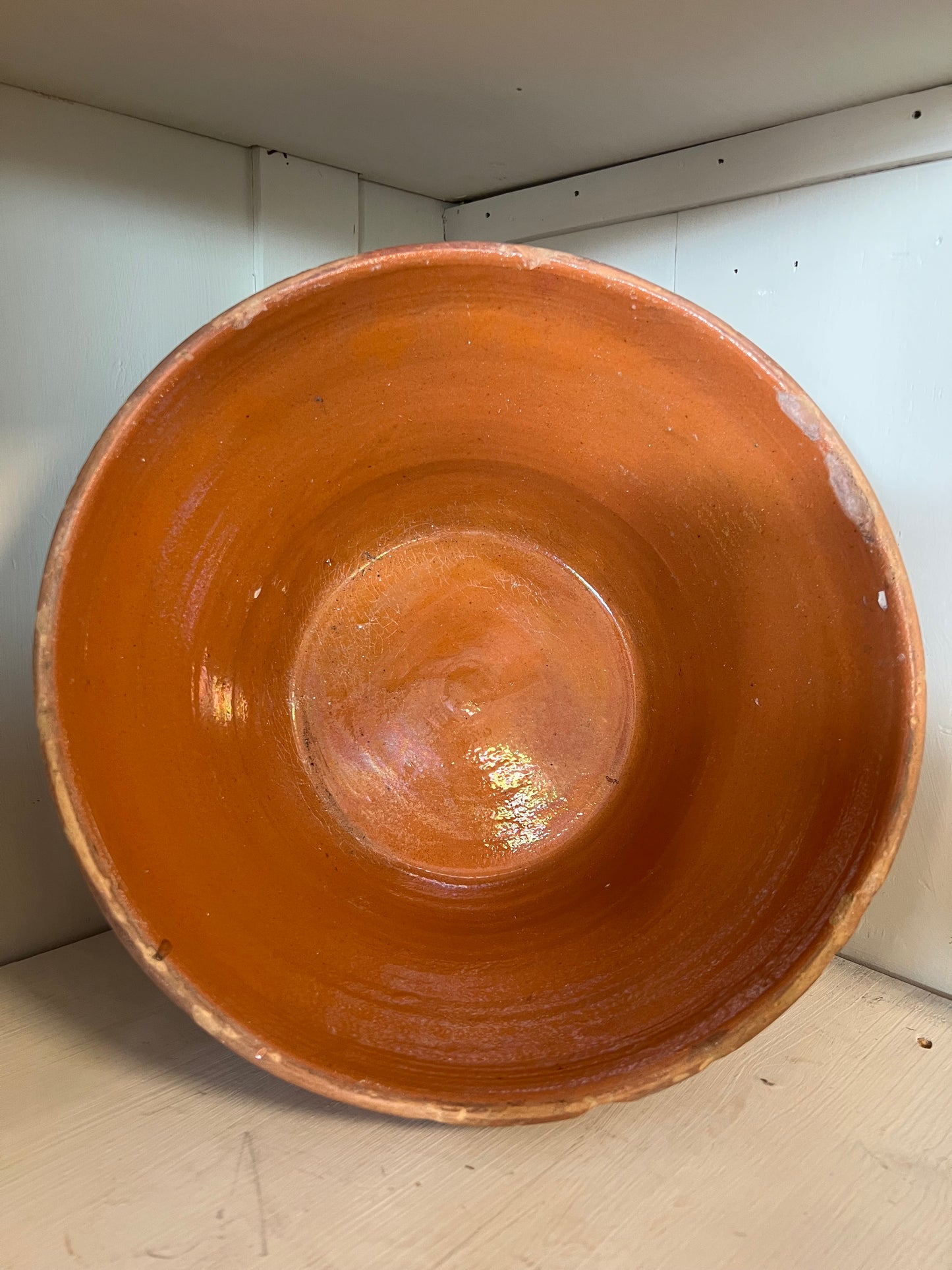 SCHAAL | TERRACOTTA | GROOT | BROCANTE