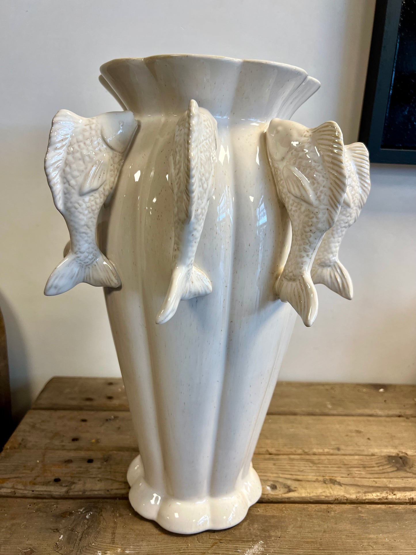 HANDGEMAAKTE | VISSENVAAS | BEIGE | 2 | MATEN