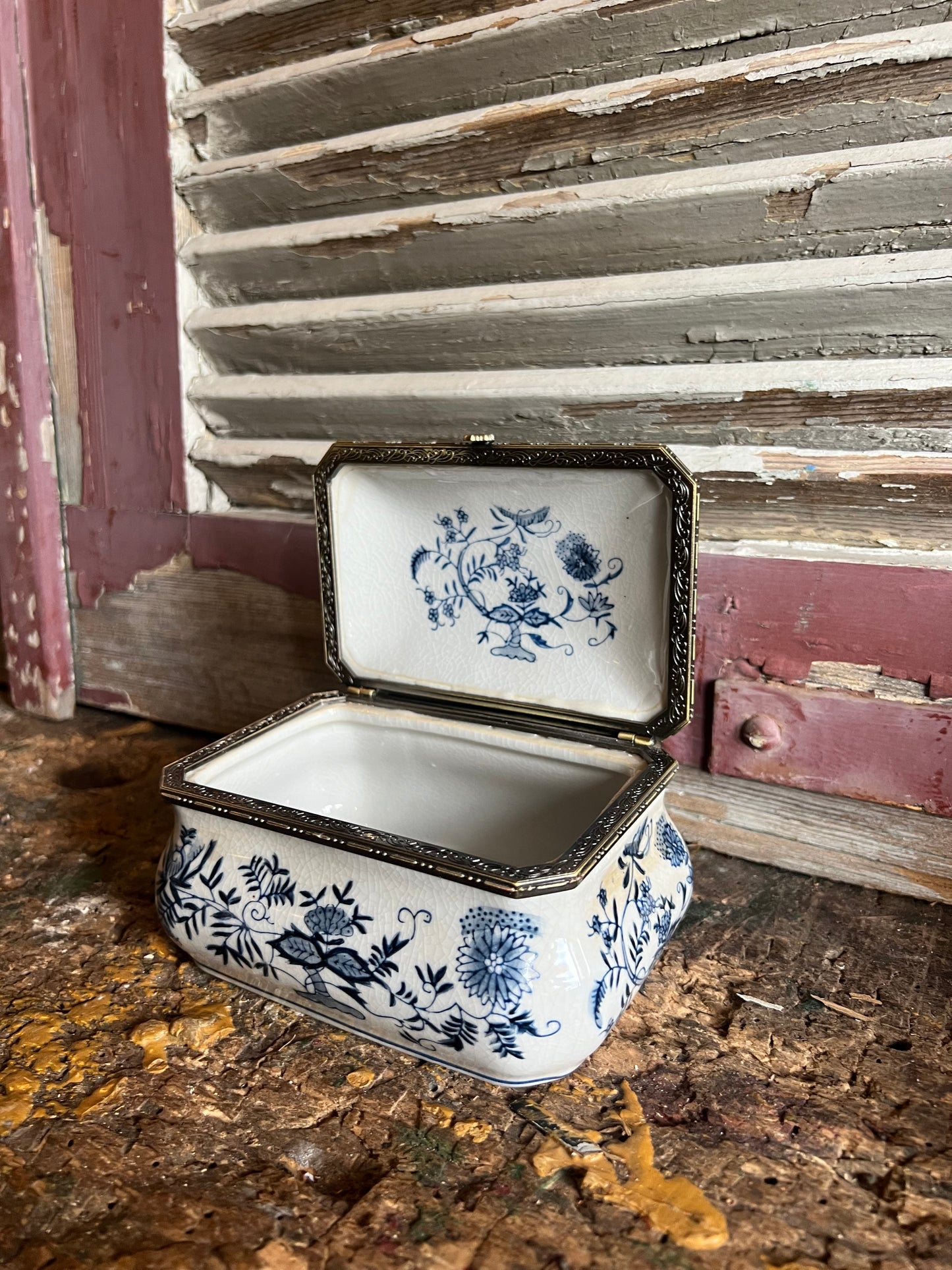 DELFT | BLAUW | SIERADENKIST |PORSELEIN