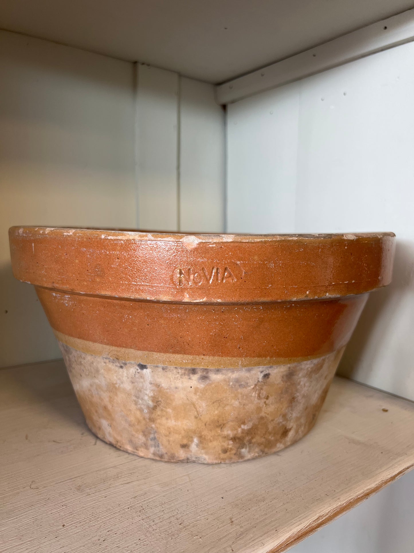 SCHAAL | TERRACOTTA | GROOT | BROCANTE