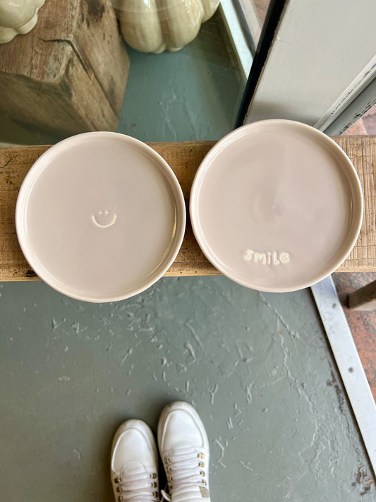 SET | VAN | 2 | ONTBIJTBORDJES | SMILEY | GUSTA