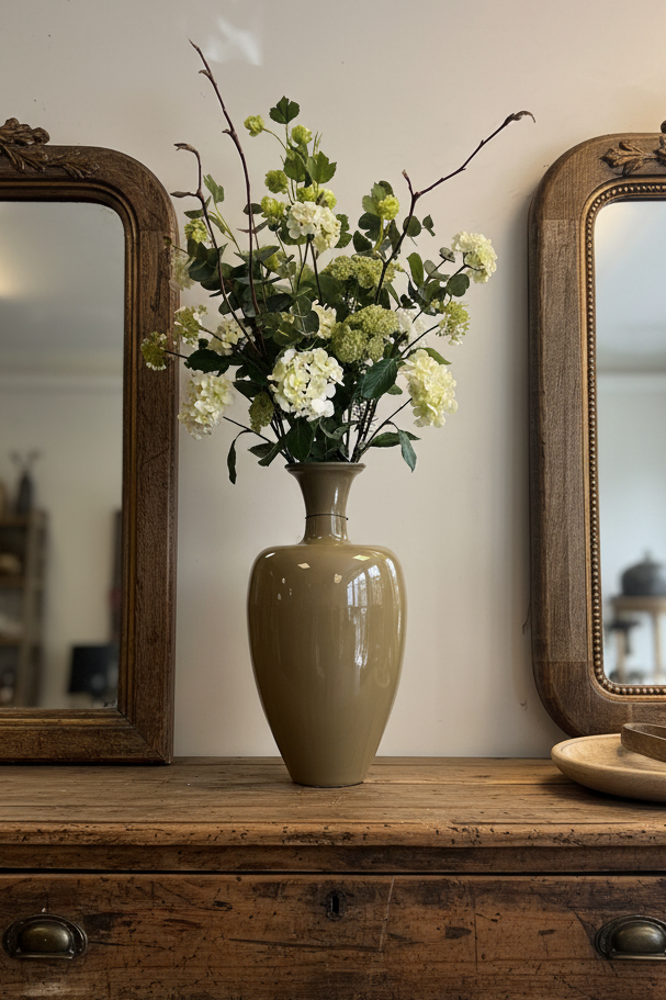 ZIJDEN | BOEKET | WIT |HORTENSIA