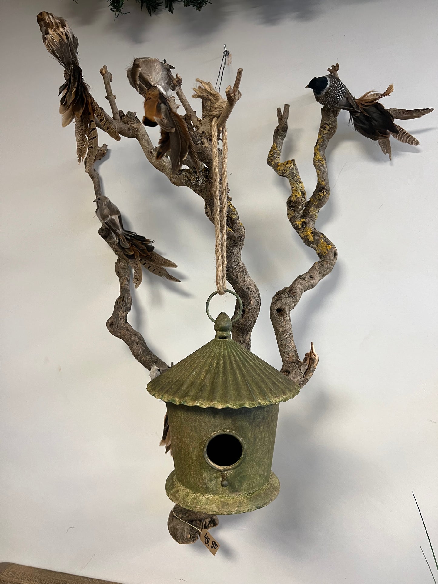 IJZEREN | VOGELHUIS | ROND | GROEN