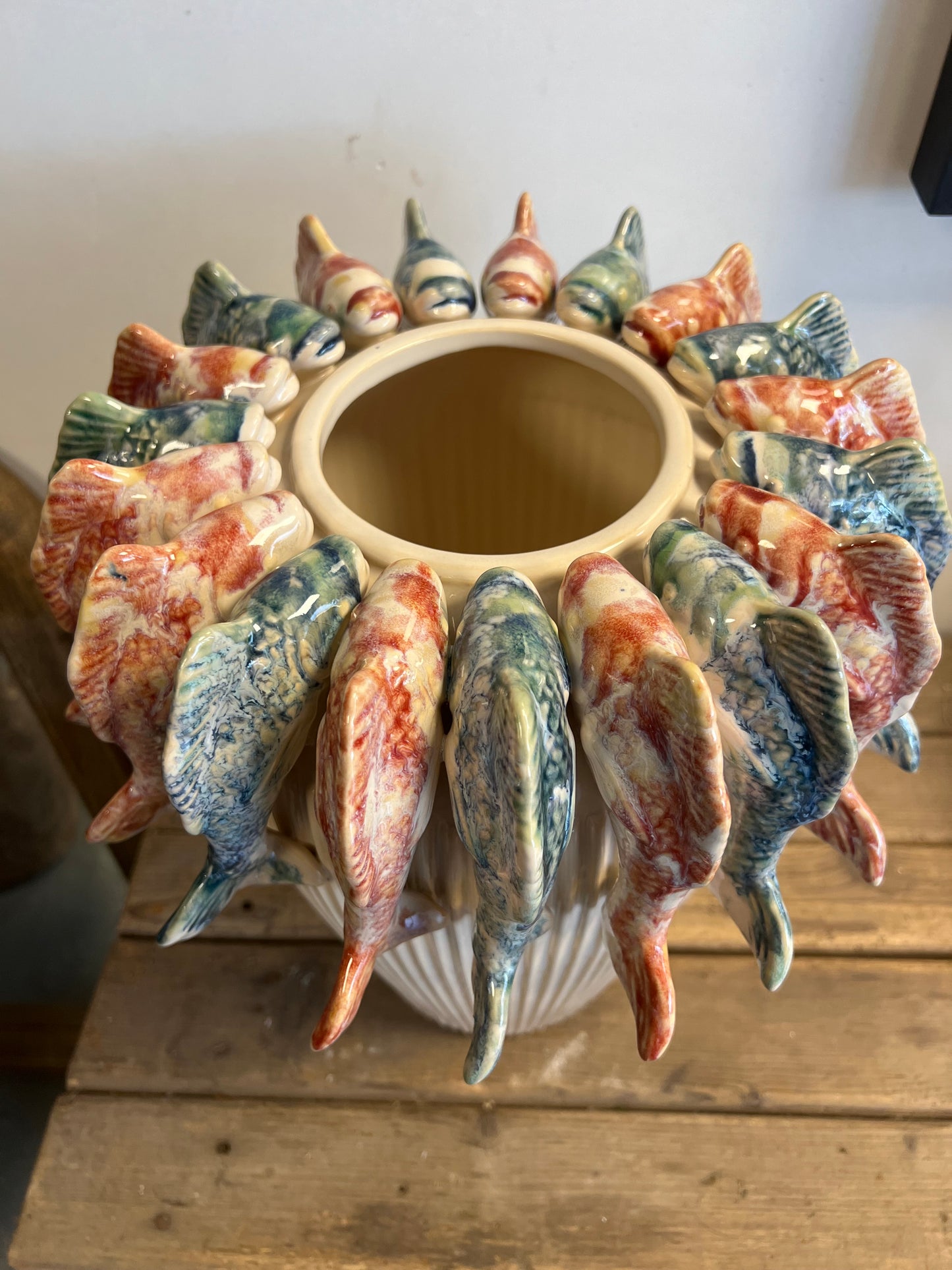 HANDGEMAAKTE | VISSENVAAS | ROCHELLE