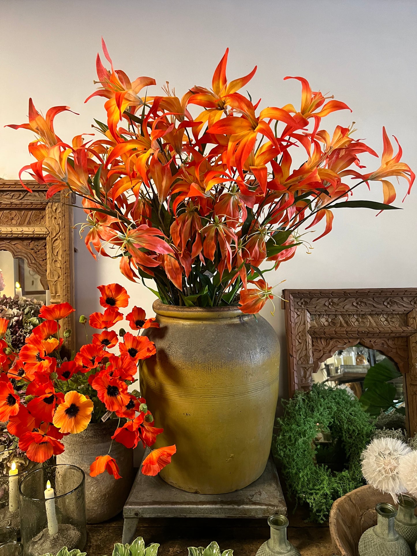 KUNSTBLOEM | GLORIOSA | ORANJE