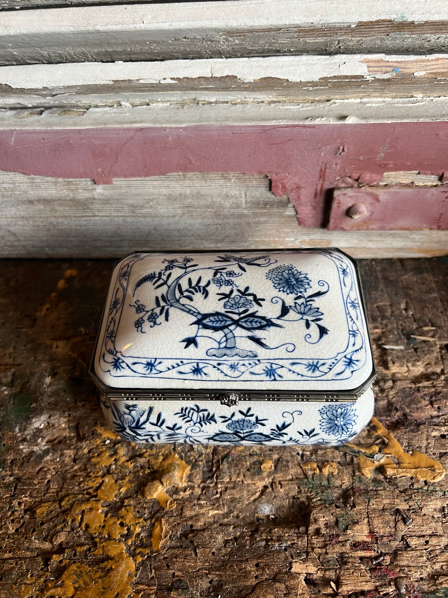 DELFT | BLAUW | SIERADENKIST |PORSELEIN