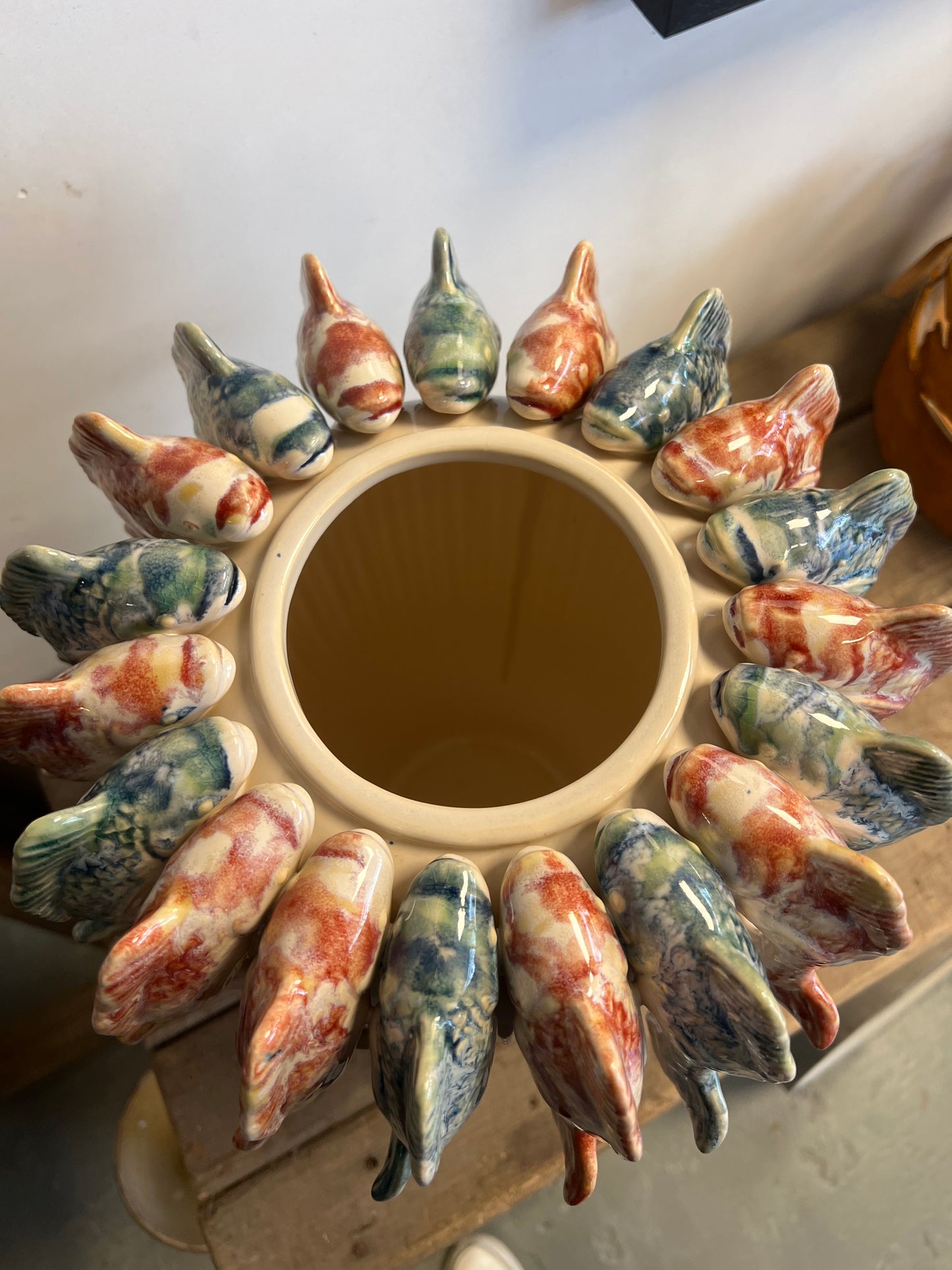 HANDGEMAAKTE | VISSENVAAS | ROCHELLE