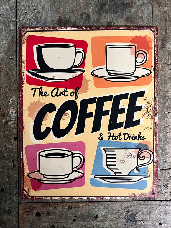 TEKSTBORDJE | ART | COFFEE |KLEIN