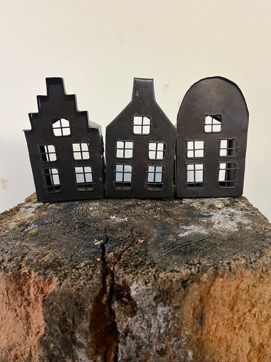 HUISJES | IJZER | WAXINEHOUDER