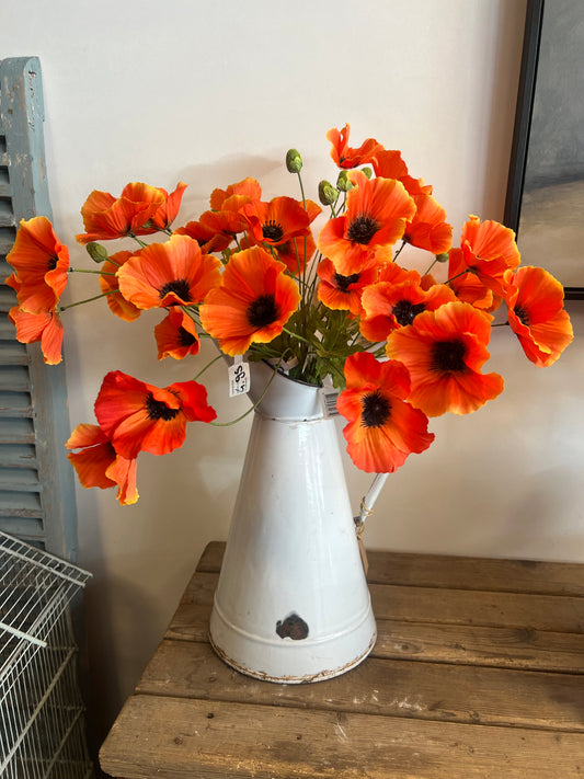 FRANSE | GEËMAILLEERDE | WATERKAN | LAMPETKAN | BROCANTE