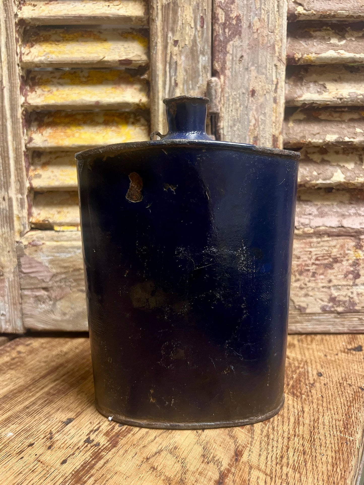 OUDE | BLAUWE | EMAILLE | VELDFLESSEN