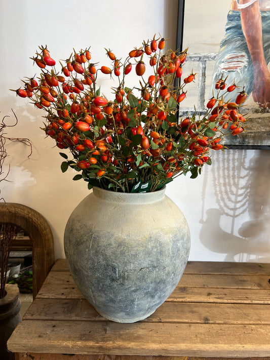 KUNST | ROZENBOTTEL | ORANJE | SILK-KA
