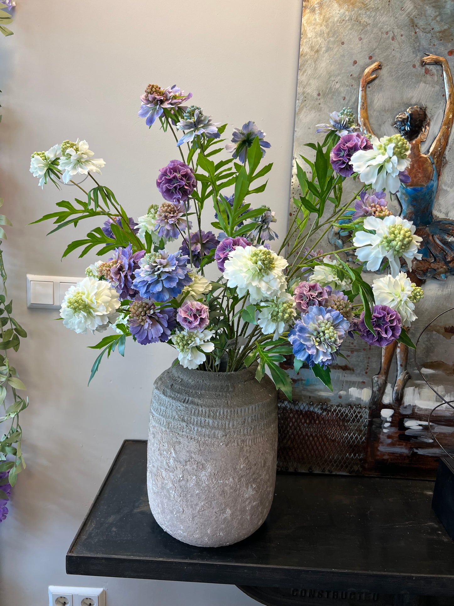VAAS | INCL | BOEKET | ZIJDEN | BLOEMEN