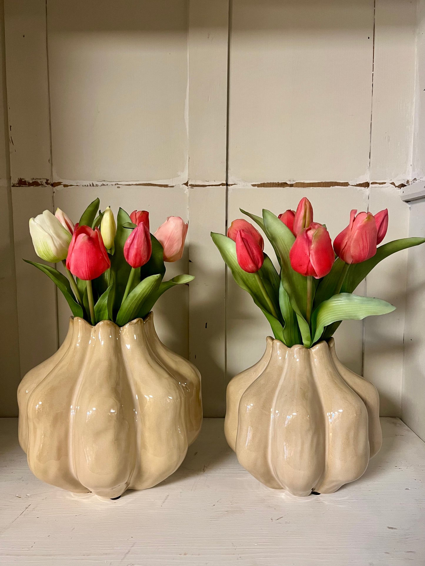 TULPEN | GEMENGD | ROZE | WIT  | SILICONE | REAL | TOUCH