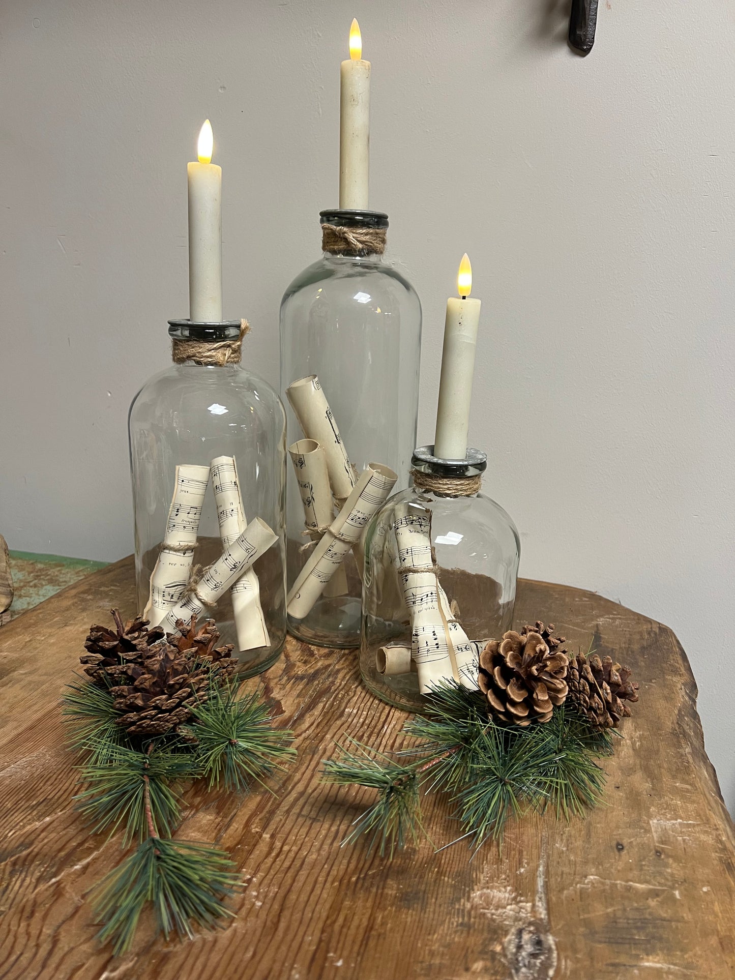 SET | 3 | FLESSEN | INCL | INHOUD | EN | KAARSENSTOP