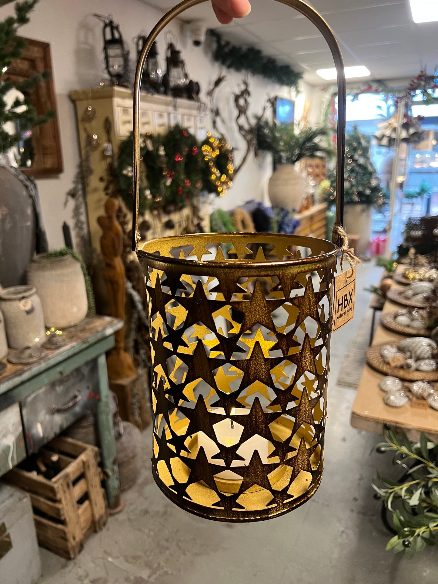 LANTAARN | GOUD | STERREN