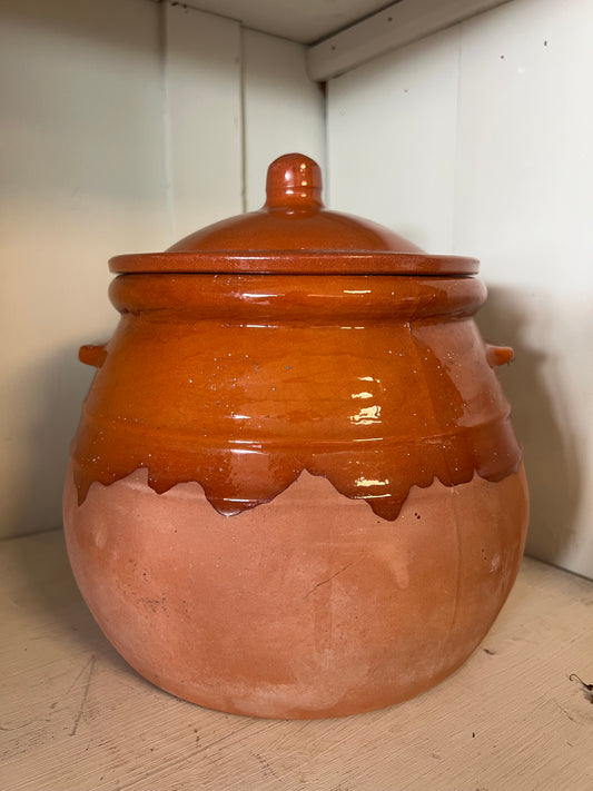 VOORRAADPOT | TERRACOTTA | BROCANTE