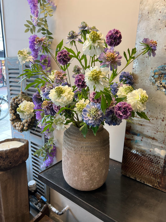 VAAS | INCL | BOEKET | ZIJDEN | BLOEMEN