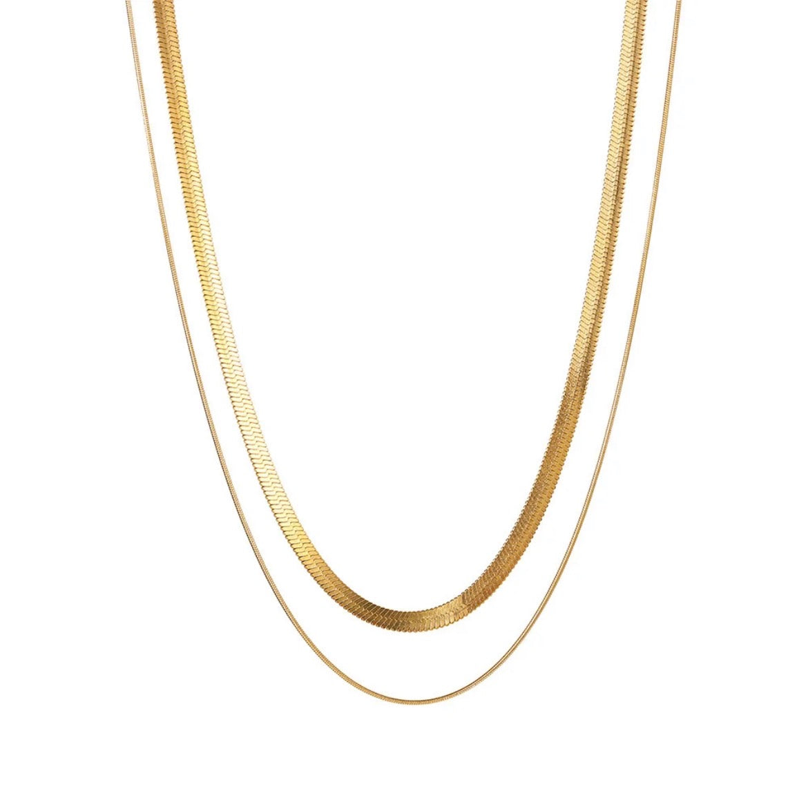 GOLDEN | FLOW | DOUBLE | GOUDKLEURIG | STAINLESS STEEL