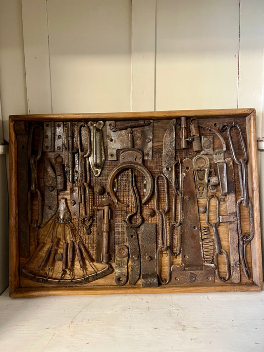 SCHILDERIJ | HOUT | IJZER