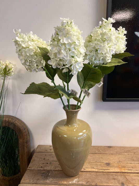 ZIJDEN | PUNT | HORTENSIA | WIT