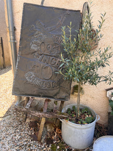 RECLAMEBORD | SINGER | ROEST | BROCANTE