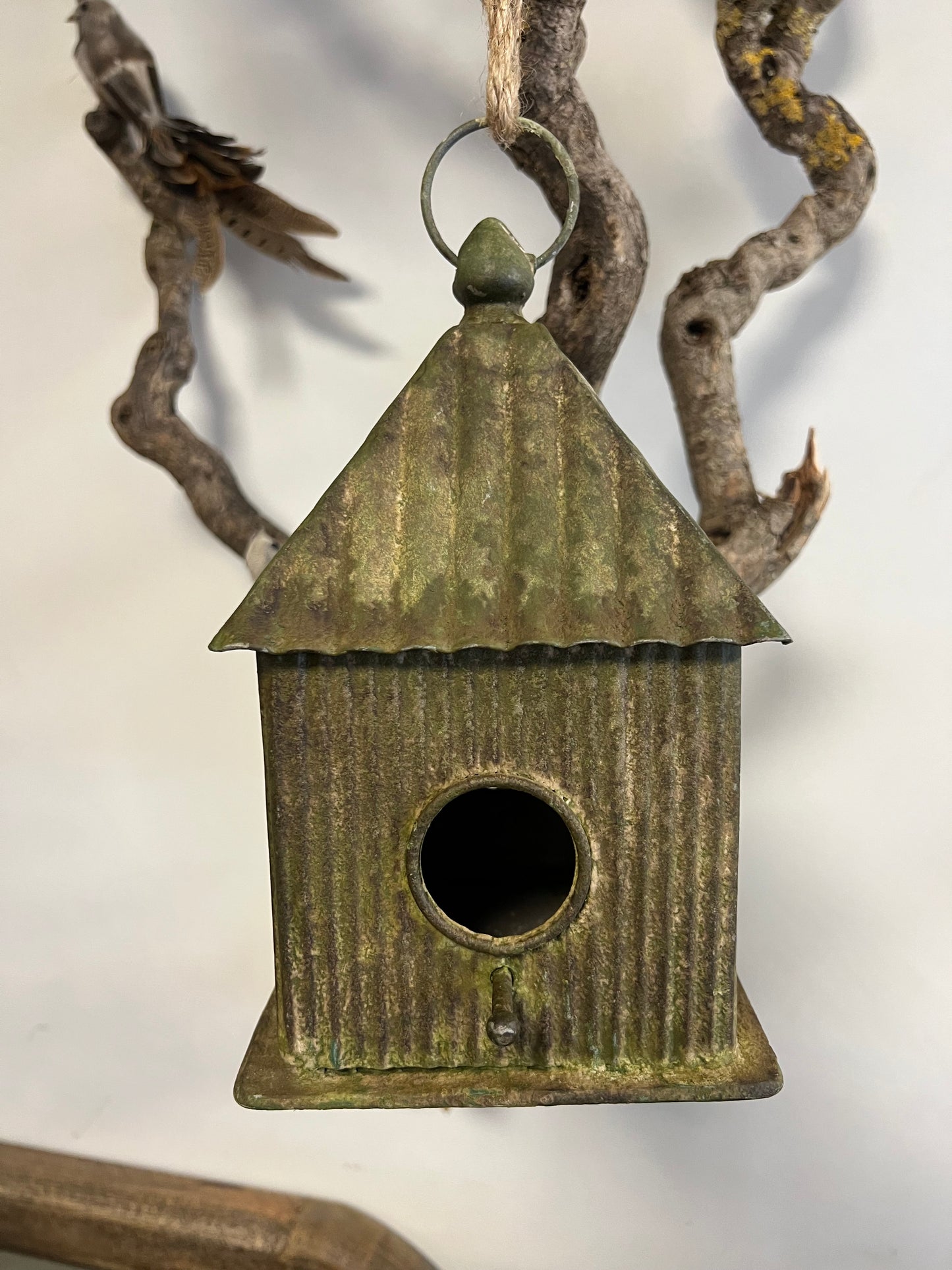 IJZEREN | VOGELHUIS | GROEN | VIERKANT