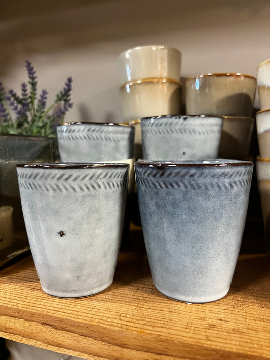 HANDGEMAAKTE | KOPJES | BLAUW