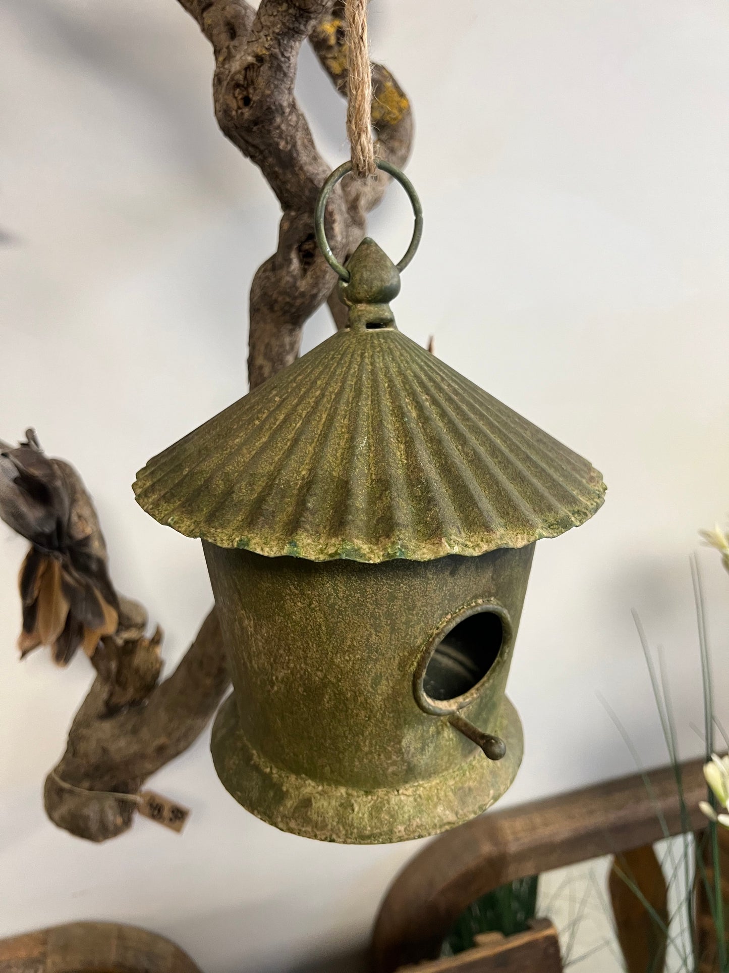 IJZEREN | VOGELHUIS | ROND | GROEN