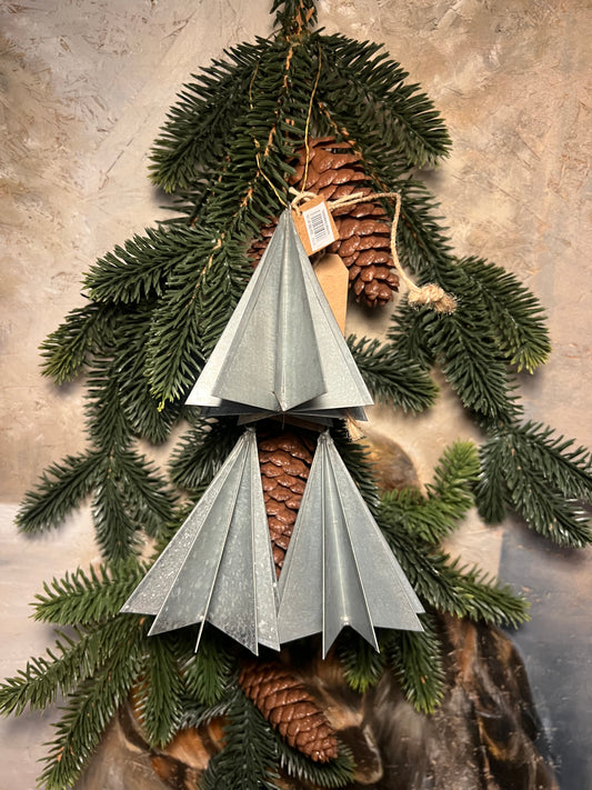 NKUKU | ZINK | ORNAMENT | SET | 2 | MATEN