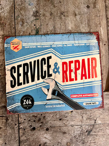 TEKSTBORDJE | SERVICE |REPAIR | KLEIN