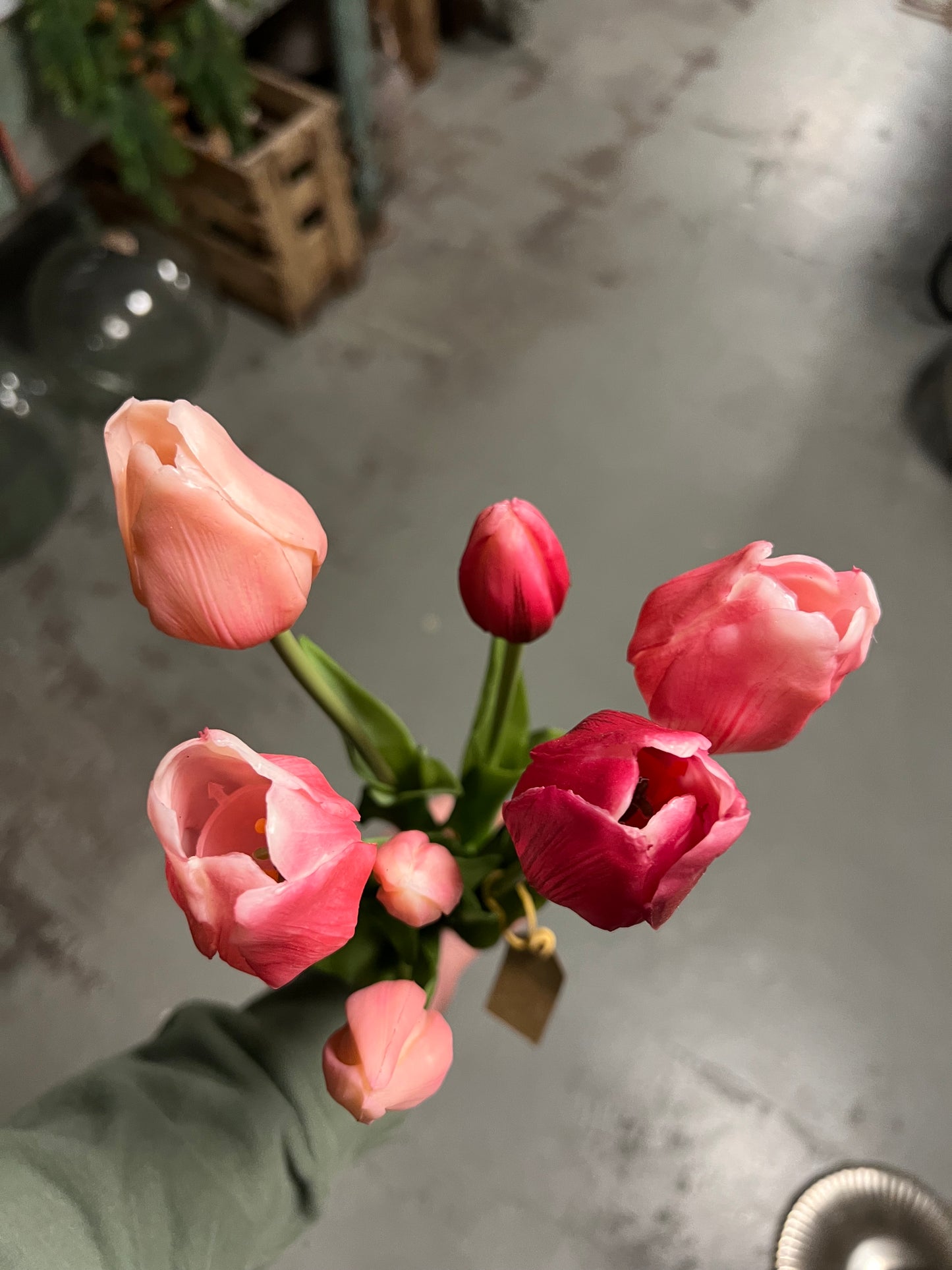 REAL | TOUCH | TULPEN GEMENGD | ROZE | LANG