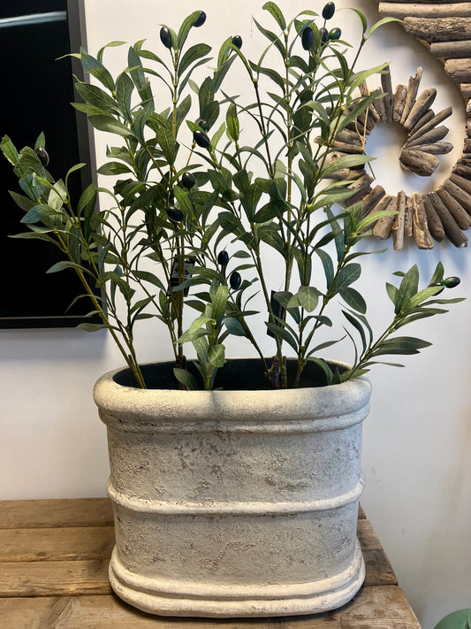 VENSTERBANK | POT | BEIGE