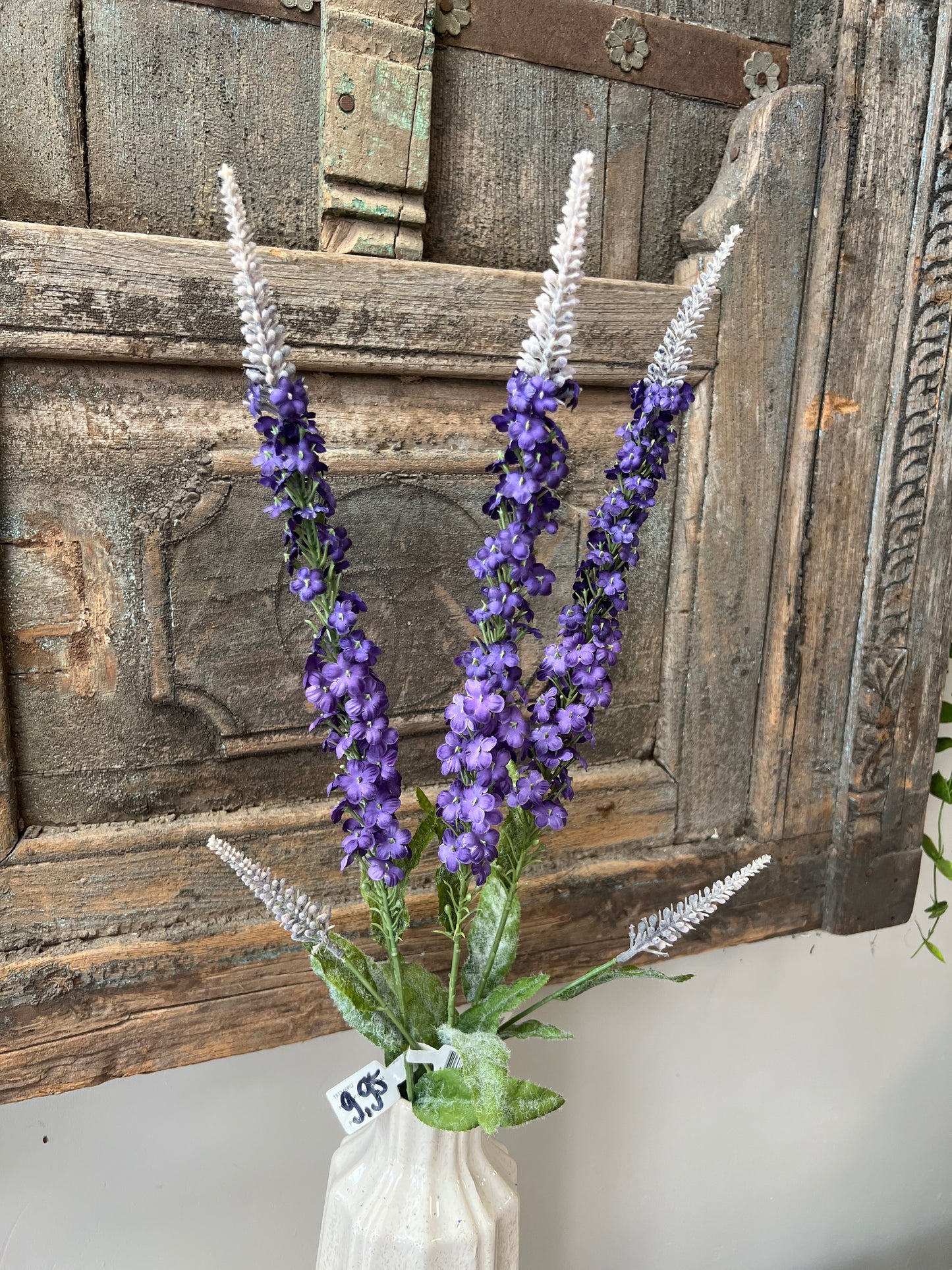 KUNST | DELPHINIUM | RIDDERSPOOR | PAARS