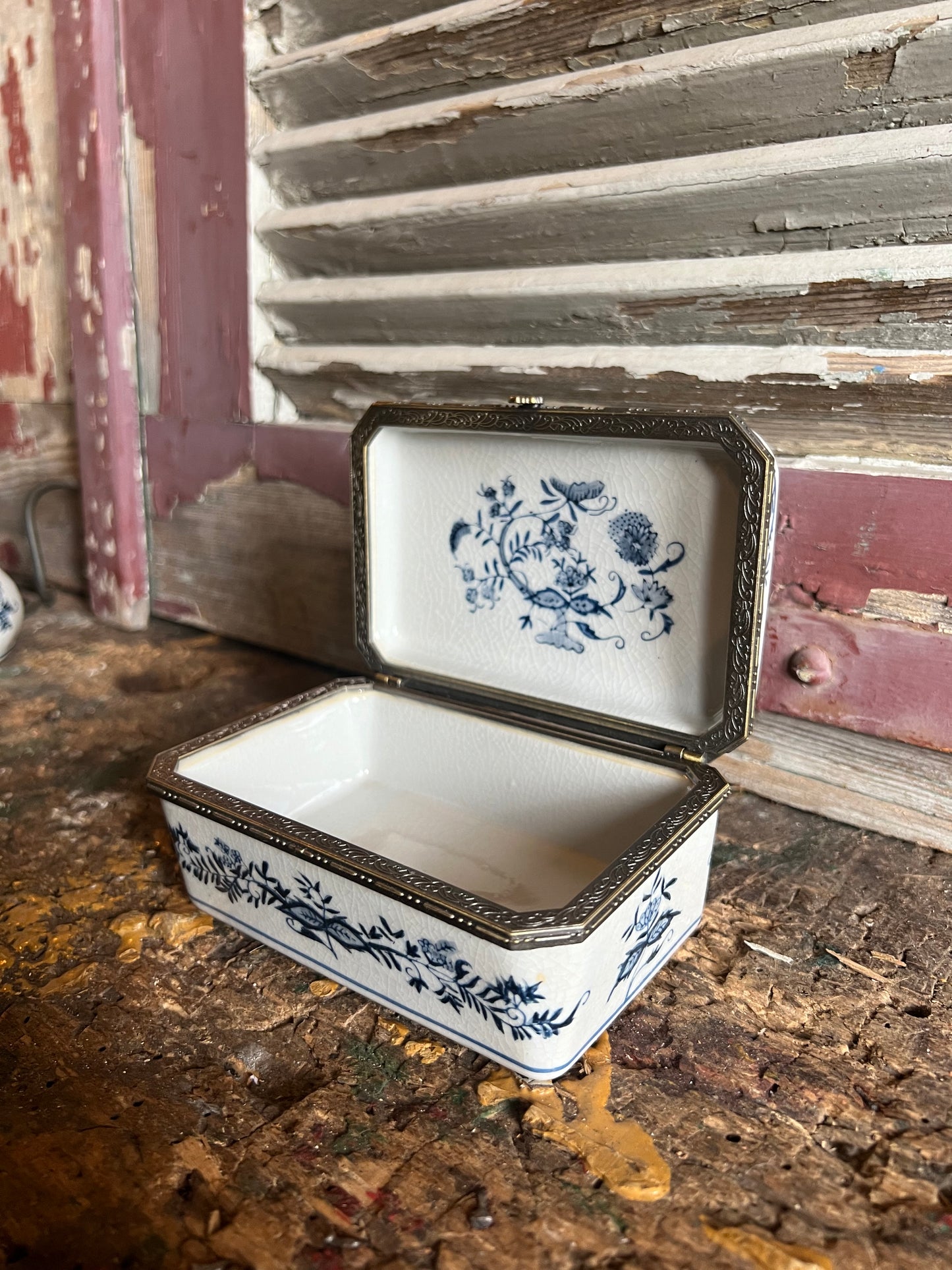 DELFT | BLAUW | SIERADENKIST |PORSELEIN