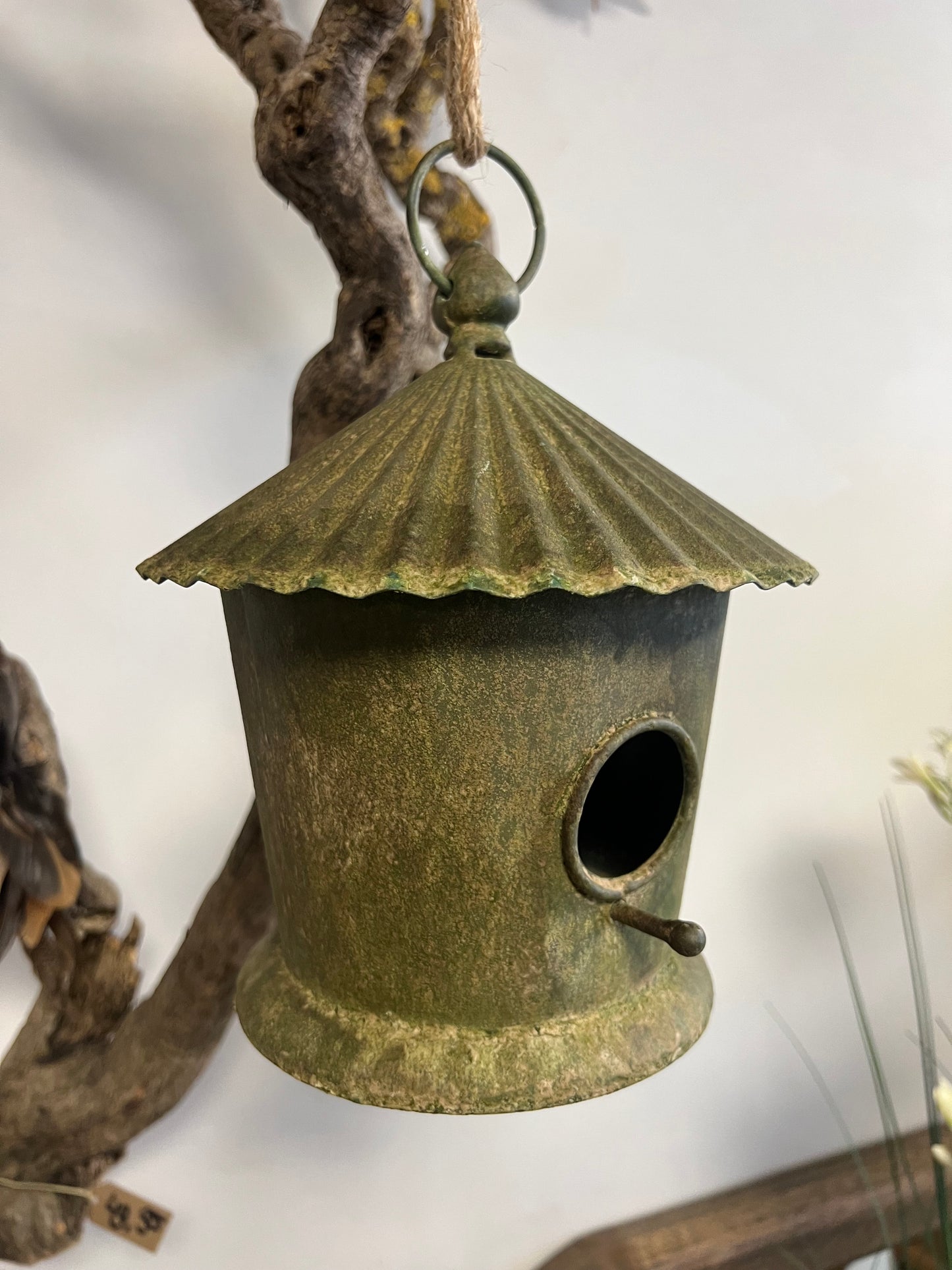 IJZEREN | VOGELHUIS | ROND | GROEN