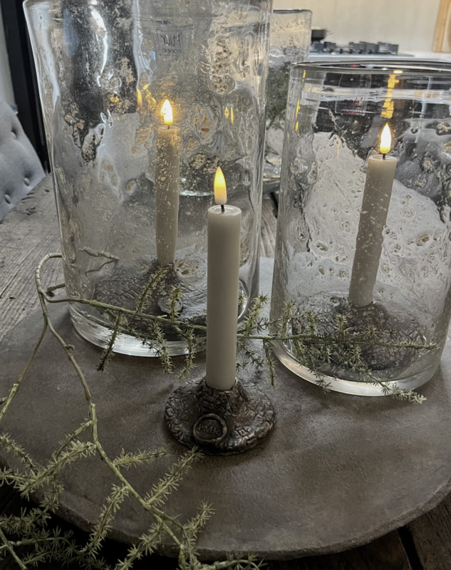 WINDLICHT | KANDELAARS | 3 | MATEN | HANDGEMAAKT